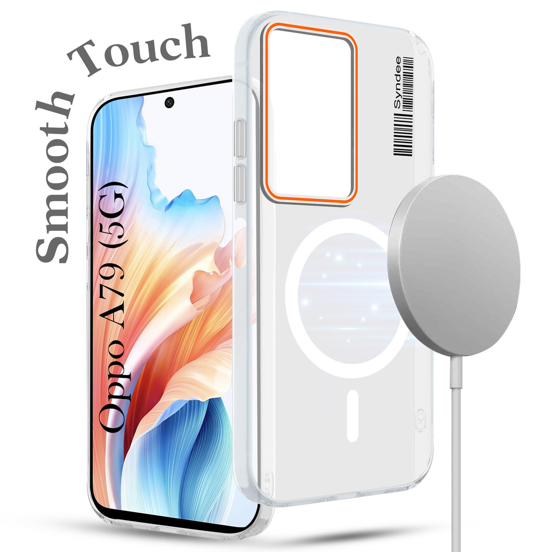 For Oppo A79 5G Back Cover Case (Soft Touch | Camera Bump Protection | MagSafe Compatible | Matte Finish)