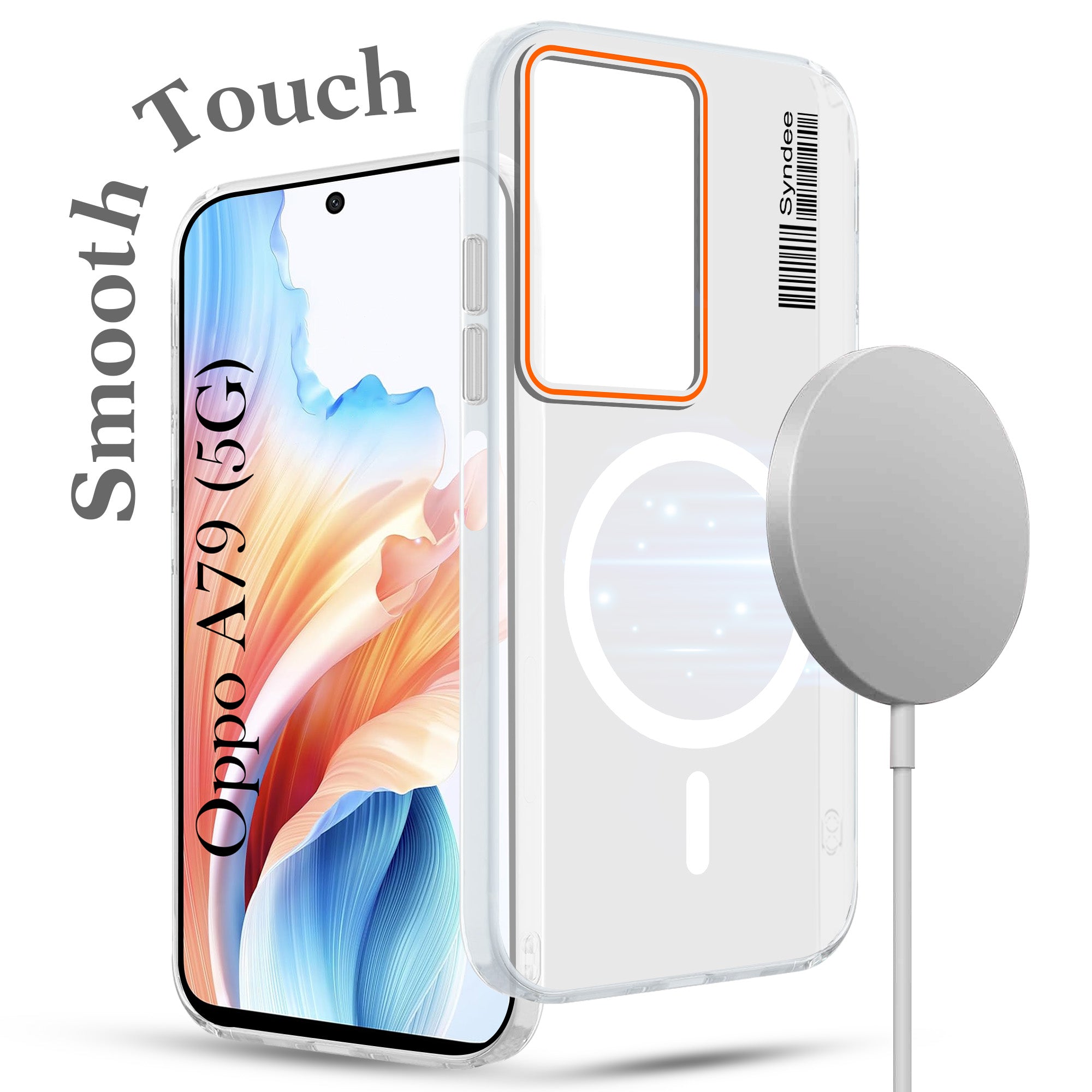 For Oppo A79 5G Back Cover Case (Soft Touch | Camera Bump Protection | MagSafe Compatible | Matte Finish)