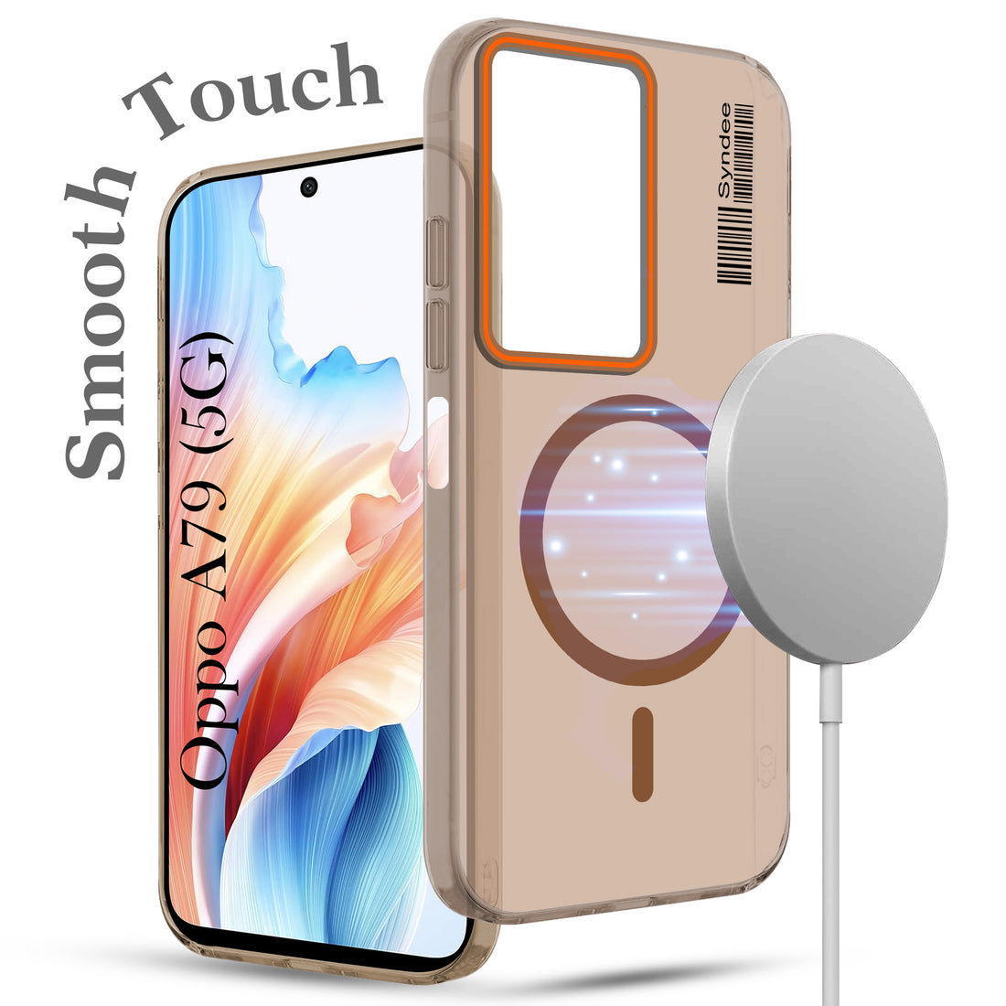 For Oppo A79 5G Back Cover Case (Soft Touch | Camera Bump Protection | MagSafe Compatible | Matte Finish)