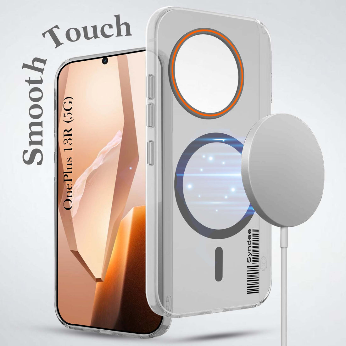For OnePlus 13R Back Cover Case (Soft Touch | Camera Bump Protection | MagSafe Compatible | Matte Finish)