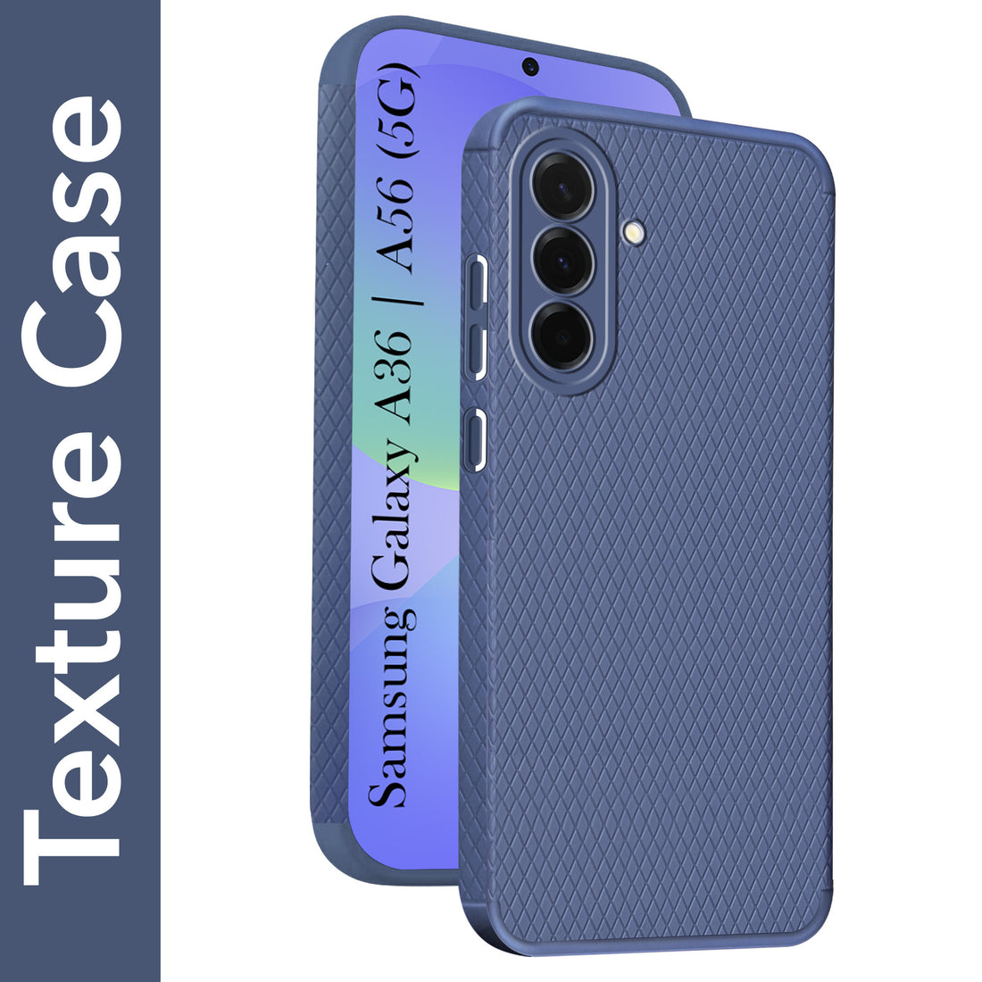 For Samsung Galaxy A36 5G | Galaxy A56 5G Back Cover Case (Liquid Silicone | Side Grip | Camera Protection)