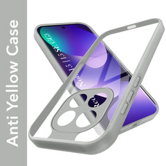 For Redmi note 15 | Redmi note 15 SE (5G) Back Cover Case Ultra-Hybrid (Lifetime Anti Yellow | Anti Scratch | Crystal Clear Shockproof)