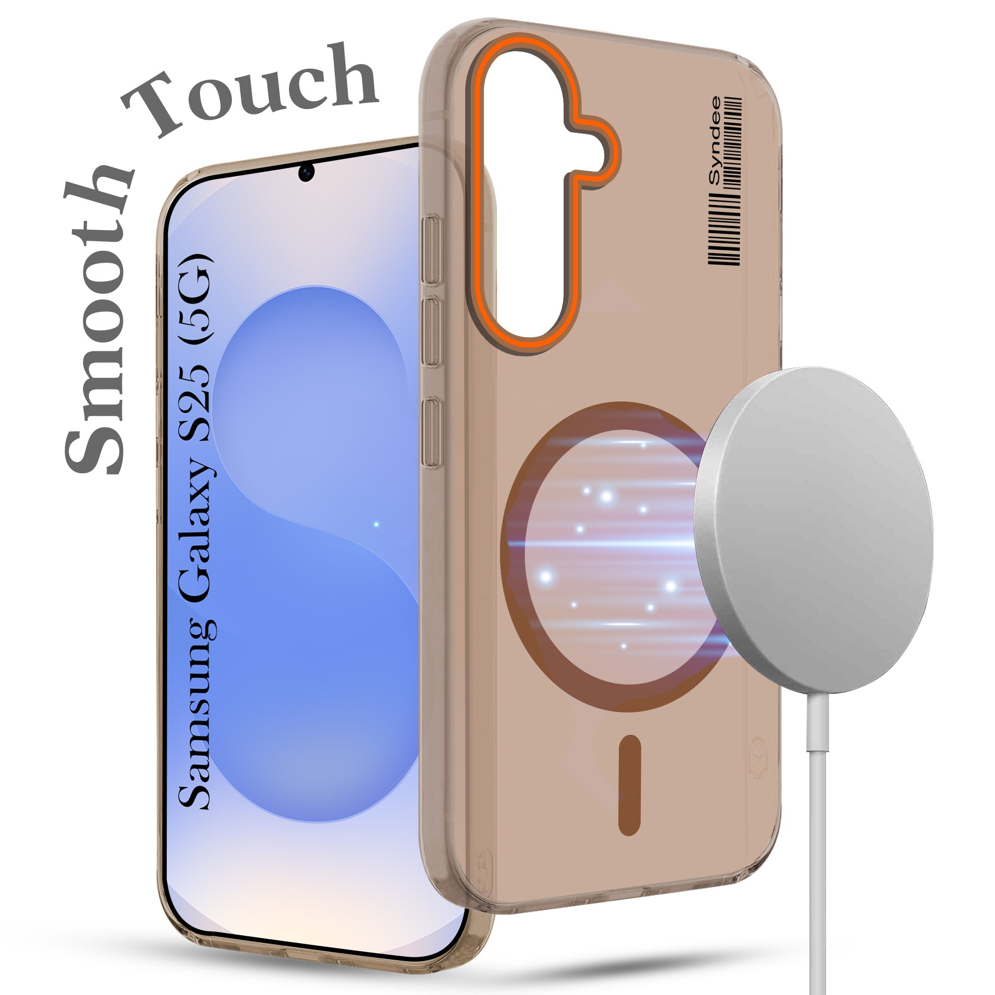 For Samsung Galaxy S25 Back Cover Case (Soft Touch | Camera Bump Protection | MagSafe Compatible | Matte Finish)