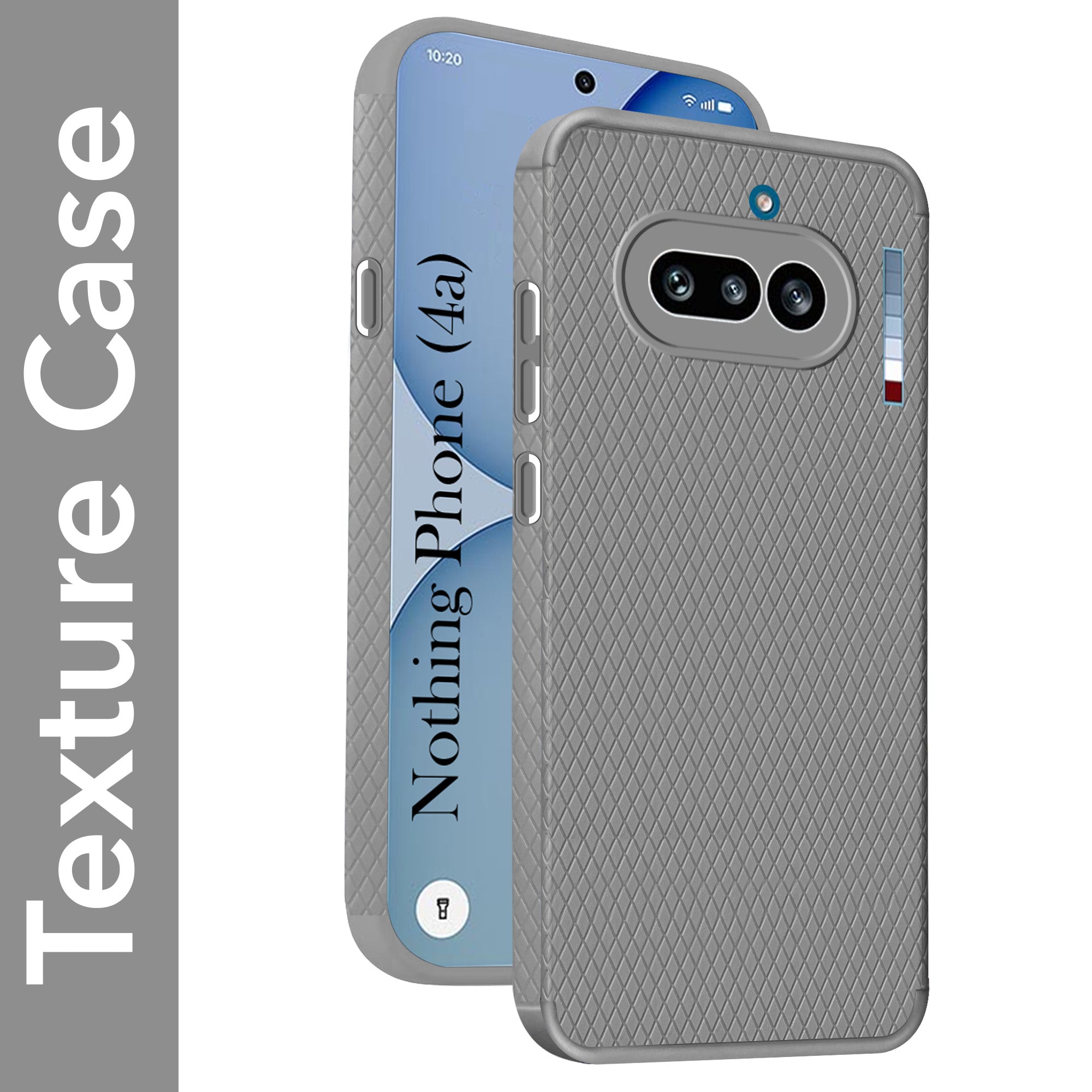 For Nothing Phone 4A 5G Back Cover Case Liquid Silicone (Camera Protection | Side Grip Texture | Soft and Flexible)