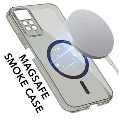 For Poco X4 Pro 5G Back Cover Case Lifetime Anti-Yellow MagSafe Compatible Clear (Sleek Hard Crystal | Shockproof and Camera Protection)
