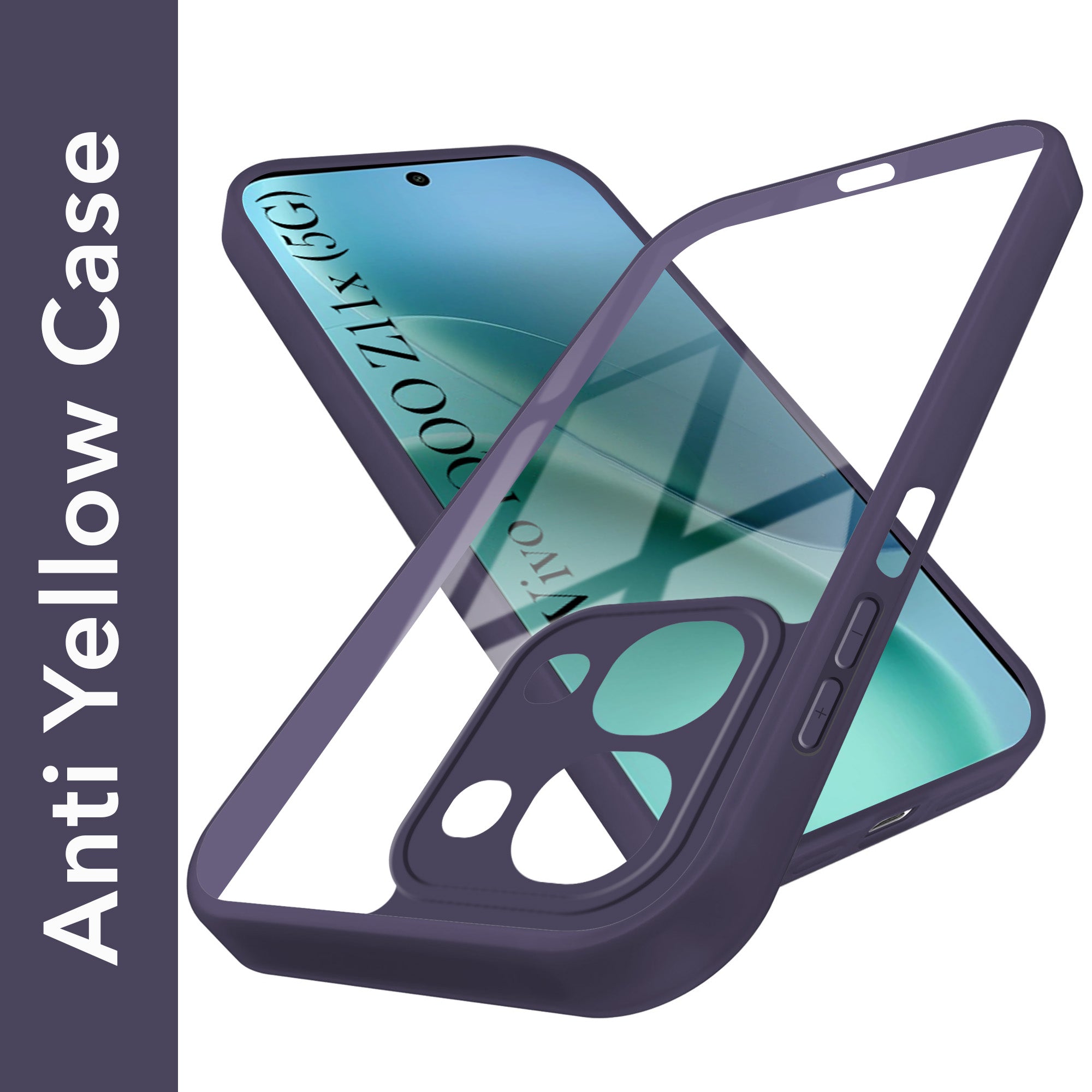 For Vivo iQOO Z11x 5G Back Cover Case Ultra-Hybrid (Lifetime Anti Yellow | Anti Scratch | Crystal Clear Shockproof)