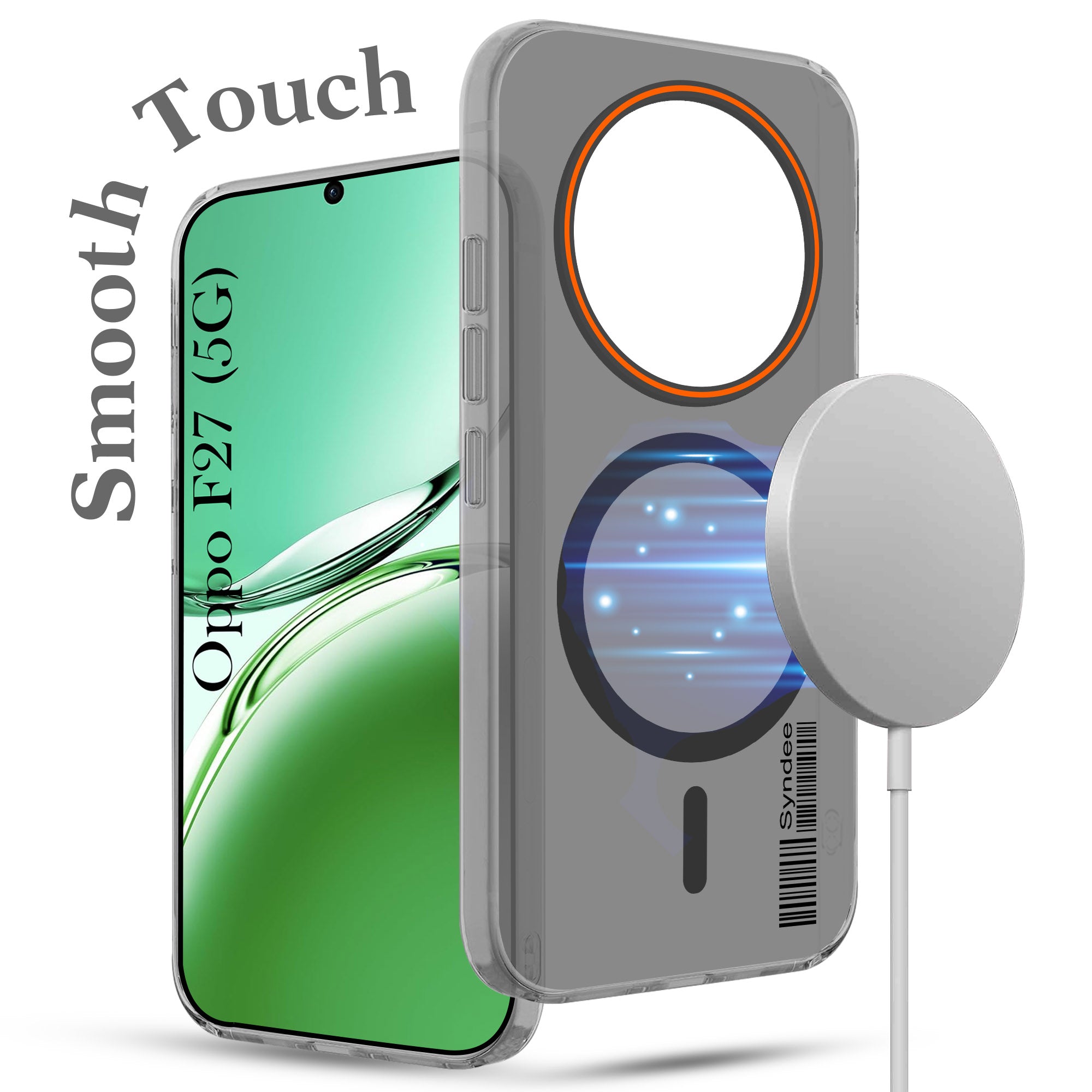 For Oppo F27 5G Back Cover Case (Soft Touch | Camera Bump Protection | MagSafe Compatible | Matte Finish)