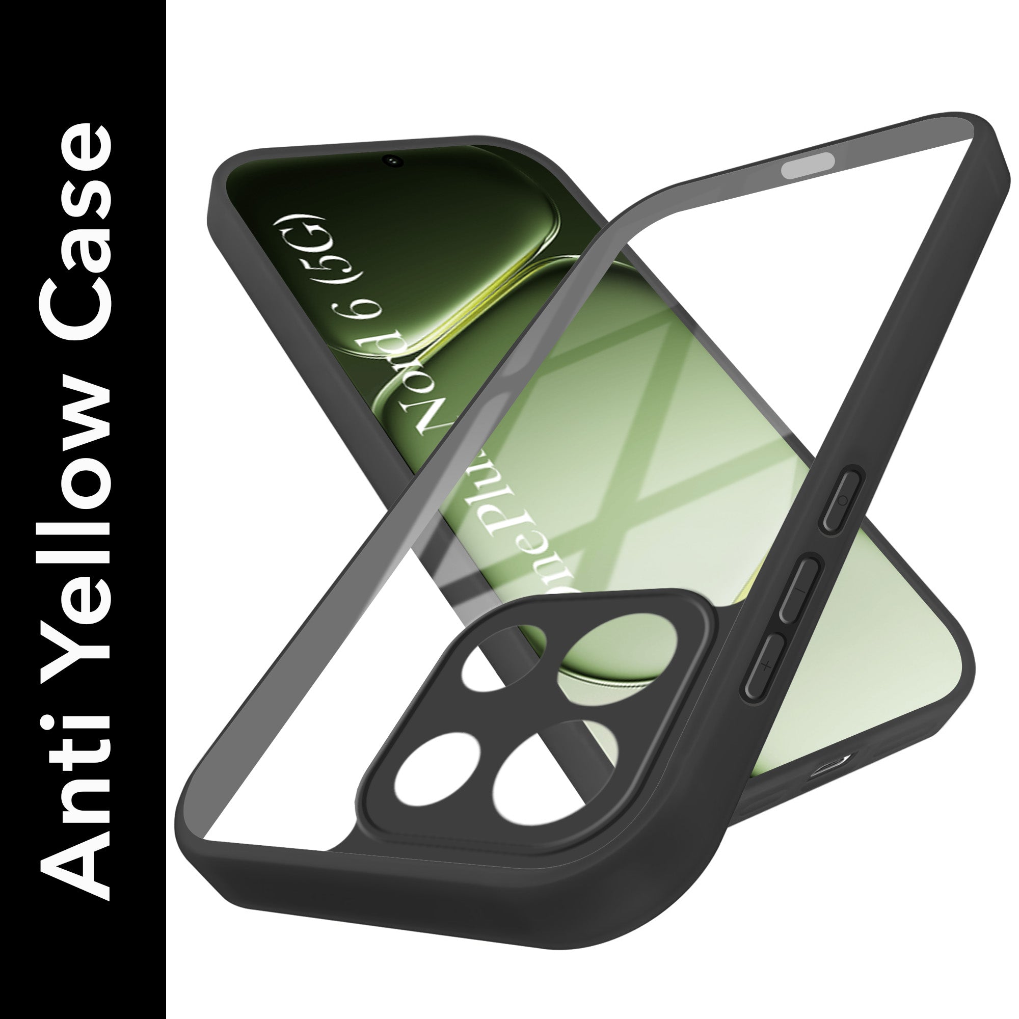 For Oneplus Nord 6 Back Cover Case Ultra-Hybrid (Lifetime Anti Yellow | Anti Scratch | Crystal Clear Shockproof)