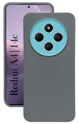 For Redmi A4 5G | Xiaomi Redmi 14C Back Cover Case ( Dual Color Matte Finish | Full Camera Protection | Sleek and Professional)