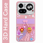 For Nothing Phone 4A Pro 5G Back Cover Case (3D Cute Cartoons | Hard Back Side Soft | Matte Premium Finish | HD Printing)