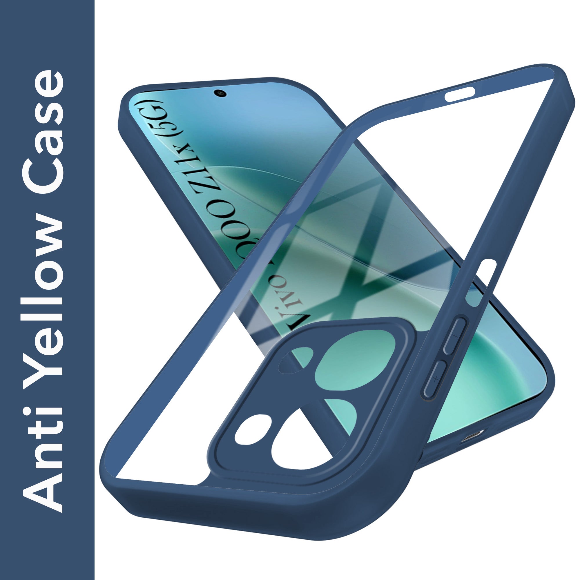 For Vivo iQOO Z11x 5G Back Cover Case Ultra-Hybrid (Lifetime Anti Yellow | Anti Scratch | Crystal Clear Shockproof)
