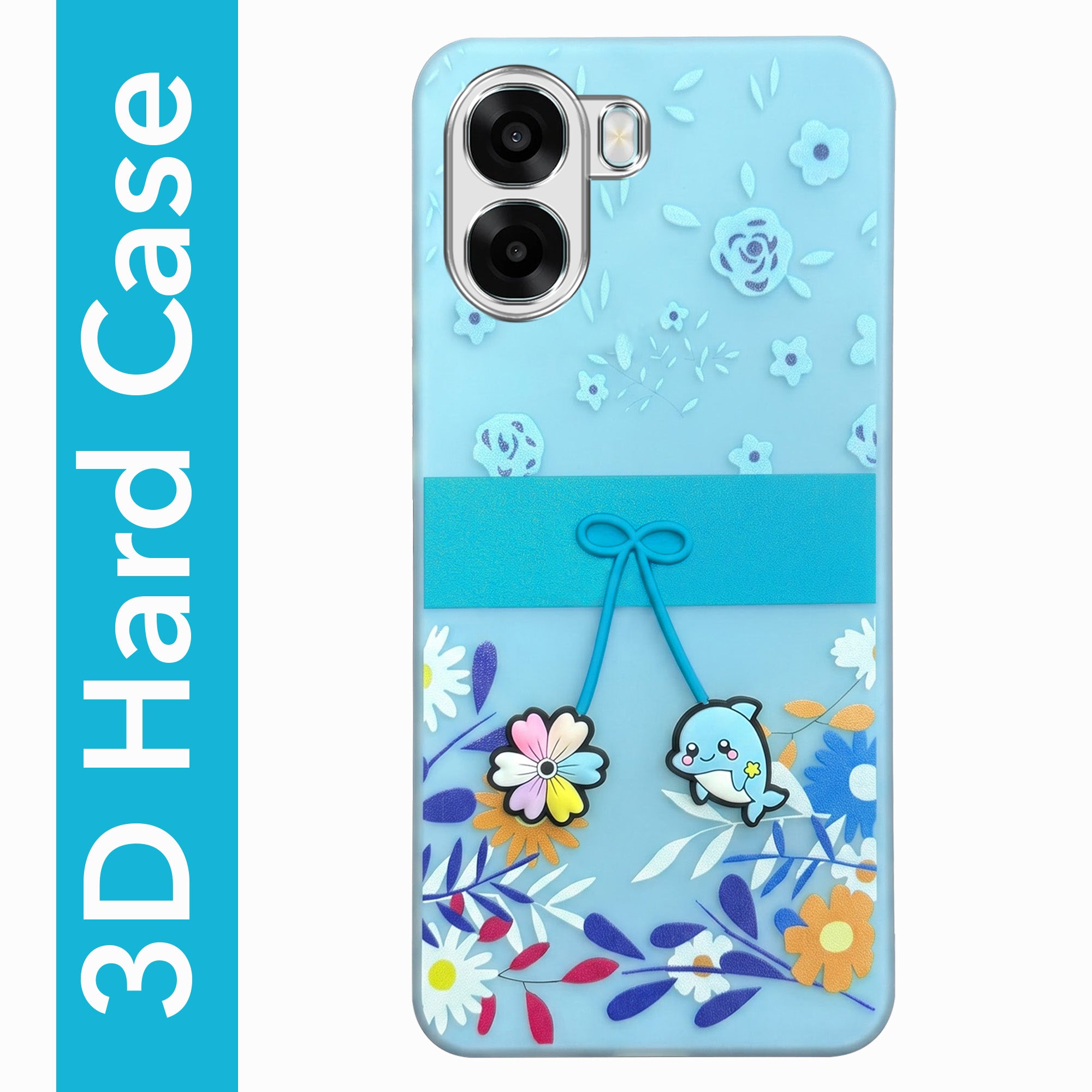 For Oppo A6X | Oppo A6S Back Cover Case (3D Cute Cartoons | Hard Back Side Soft | Matte Premium Finish | HD Printing)