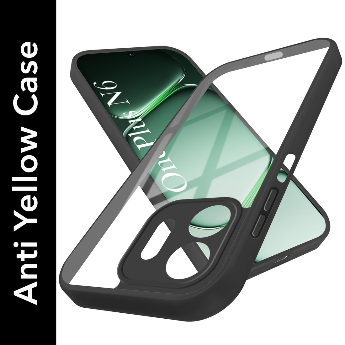 For OnePlus N6 Back Cover Case Ultra-Hybrid (Lifetime Anti Yellow | Anti Scratch | Crystal Clear Shockproof)