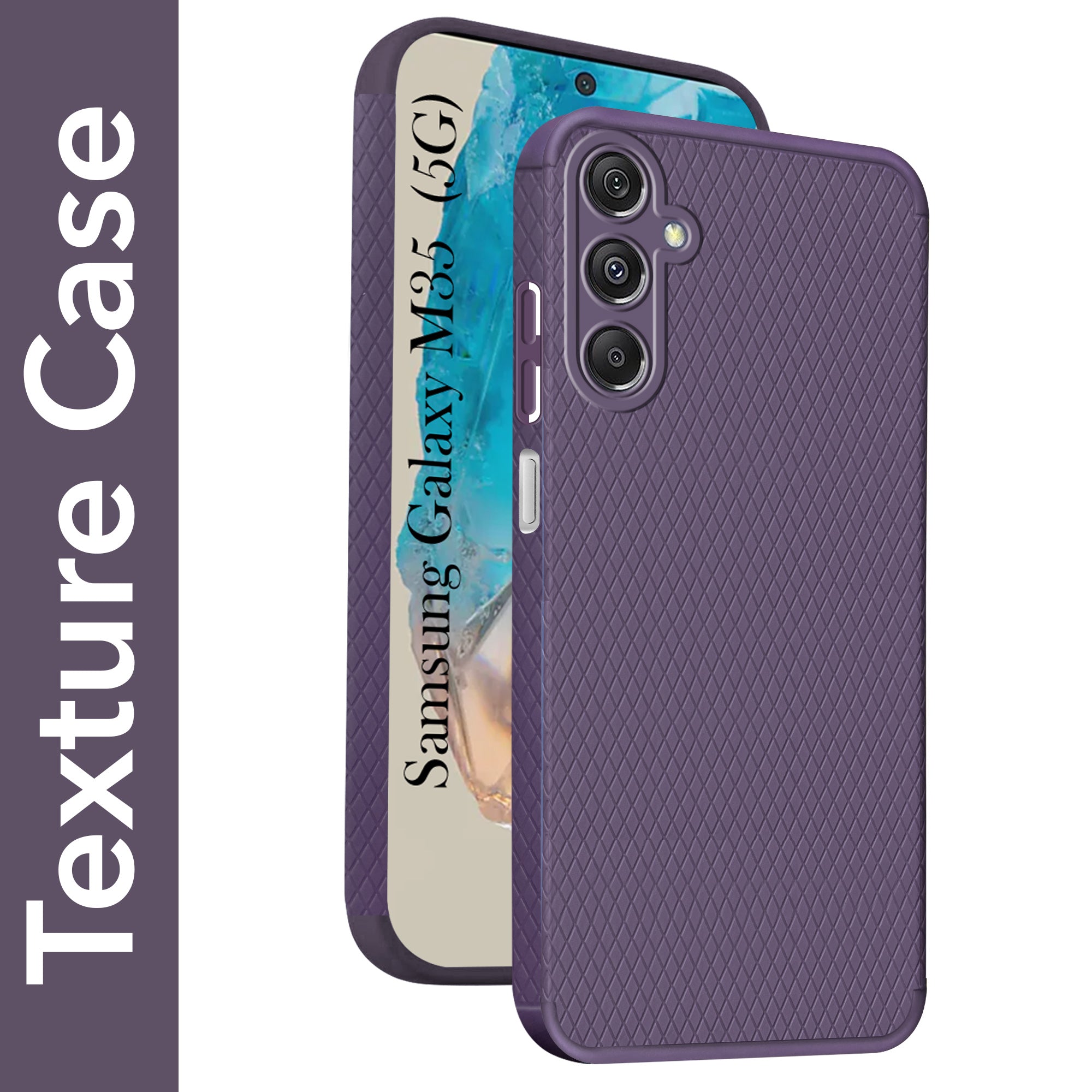For Samsung Galaxy M35 5G Back Cover ( Silicone Clear Shockproof Case with Camera Protection | Soft and Flexible | Transparent)