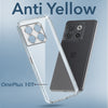 For OnePlus 10T Back Cover Case Lifetime Anti-Yellow Clear (Sleek Hard Crystal | Shockproof and Camera Protection)