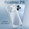 For Realme P4 Back Cover Case Lifetime Anti-Yellow Clear (Sleek Hard Crystal | Shockproof and Camera Protection)