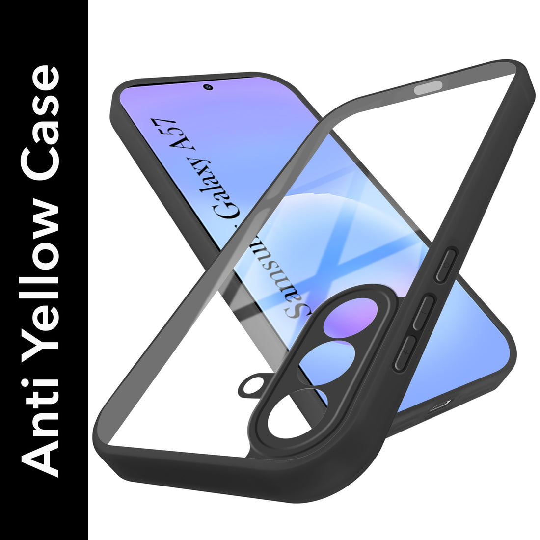 For Samsung Galaxy A57 5G Back Cover Case Ultra-Hybrid (Lifetime Anti Yellow | Anti Scratch | Crystal Clear Shockproof)