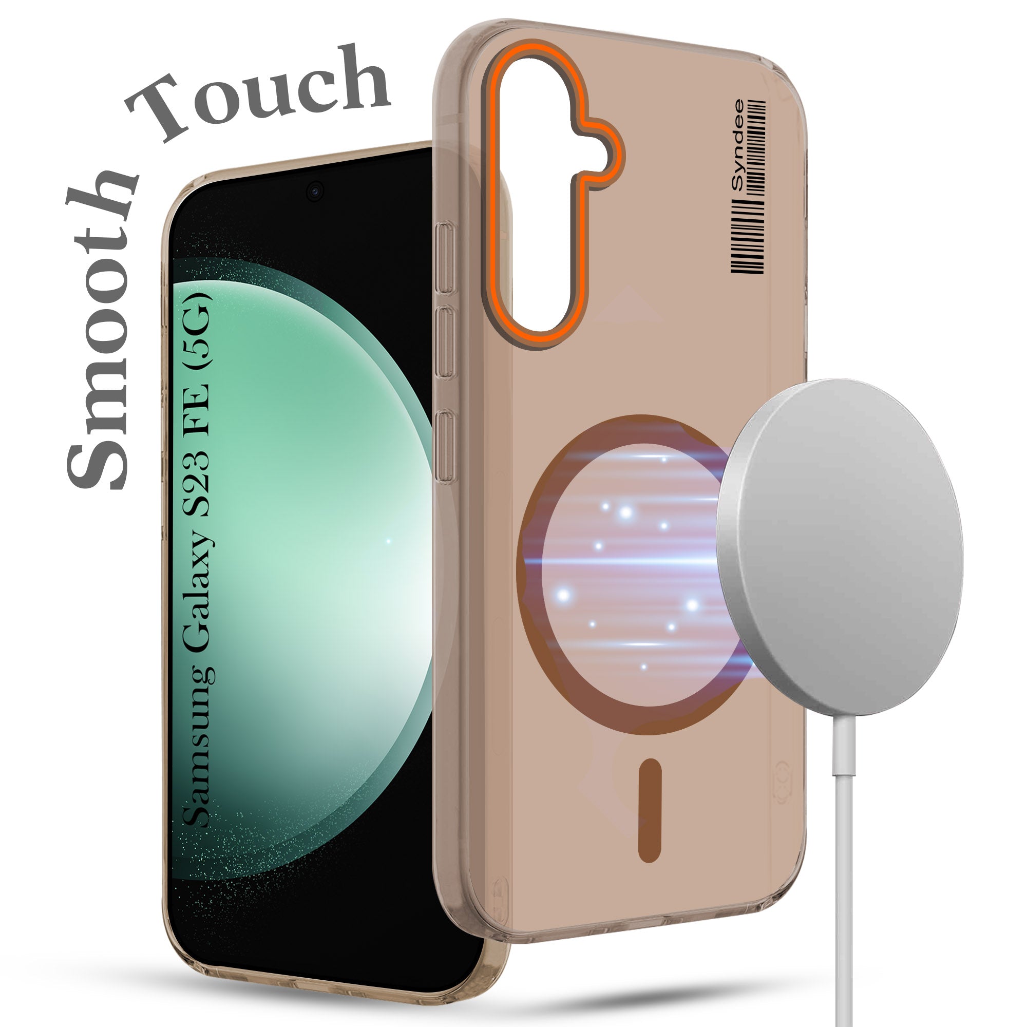 For Samsung Galaxy S23 FE 5G Back Cover Case (Soft Touch | Camera Bump Protection | MagSafe Compatible | Matte Finish)