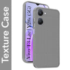 For Vivo Y28s 5G | Vivo T3 Lite 5G Back Cover Case(Liquid Silicone | Side Grip | Camera Protection)