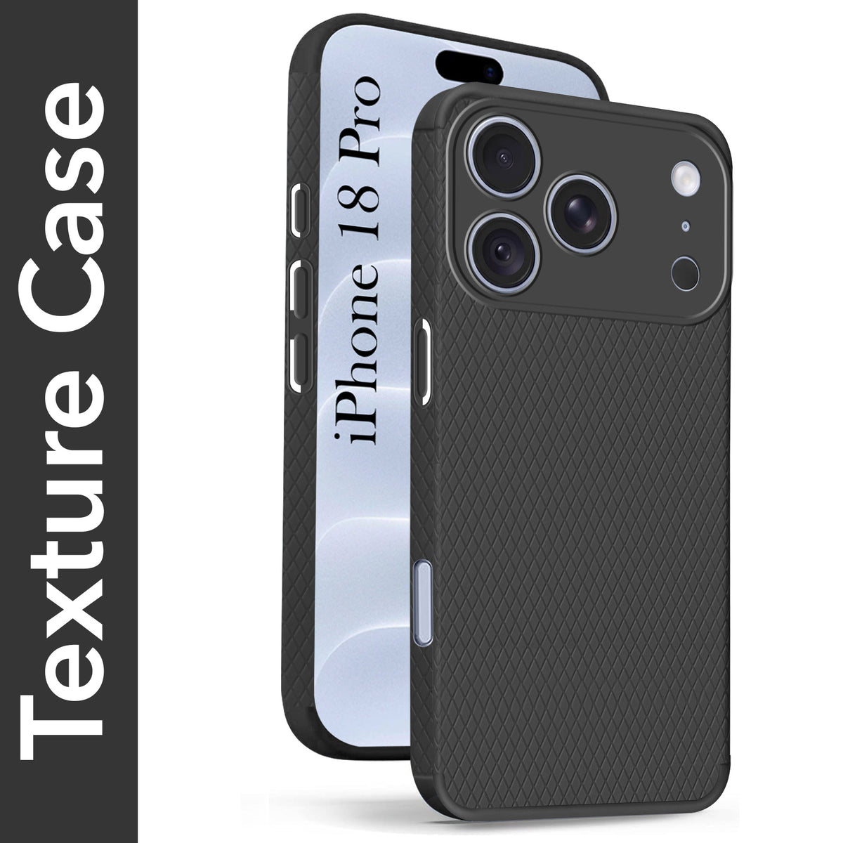 For Apple iPhone 18 Pro Back Cover Case (Liquid Silicone | Side Grip | Camera Protection)