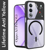 For Oppo A3 Pro 5G Back Cover Case Lifetime Anti-Yellow Clear (Camera Protection | Side Grip | Wireless MagSafe Compatible)