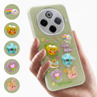 For Vivo T4 Back Cover Case (3D Cute Cartoons | Hard Back Side Soft | Matte Premium Finish | HD Printing)