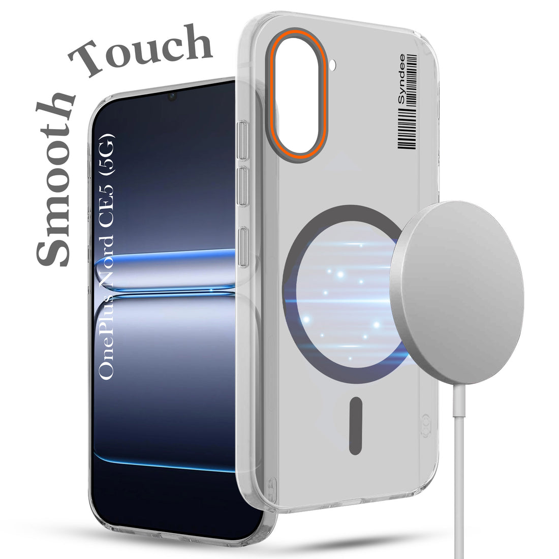 For Oneplus Nord CE 5 Back Cover Case (Soft Touch | Camera Bump Protection | MagSafe Compatible | Matte Finish)
