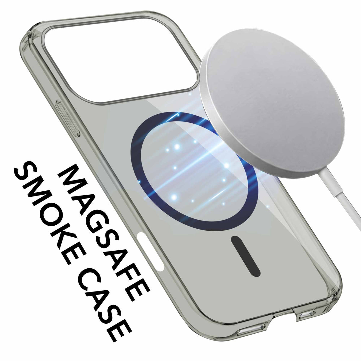 For Apple iPhone 18 Pro Back Cover Case Lifetime Anti-Yellow MagSafe Compatible Clear (Sleek Hard Crystal | Shockproof and Camera Protection)