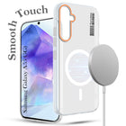 For Samsung Galaxy A55 5G Back Cover Case (Soft Touch | Camera Bump Protection | MagSafe Compatible | Matte Finish)