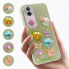 For Vivo V50 | Vivo V50e Back Cover Case (Cute 3D cartoon charms design | Slim Aesthetic Case for Girls | Camera Protection | Hard Unbreakable)