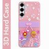 For Samsung Galaxy S24 FE Back Cover Case (3D Cute Cartoons | Hard Back Side Soft | Matte Premium Finish | HD Printing)