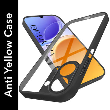 For Vivo Y05 4G Back Cover Case Ultra-Hybrid (Lifetime Anti Yellow | Anti Scratch | Crystal Clear Shockproof)