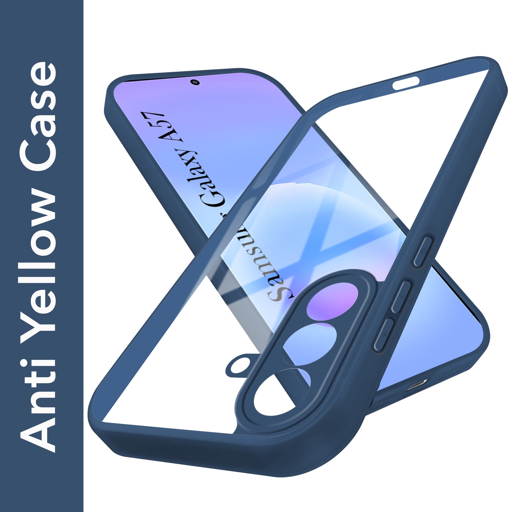 For Samsung Galaxy A57 5G Back Cover Case Ultra-Hybrid (Lifetime Anti Yellow | Anti Scratch | Crystal Clear Shockproof)