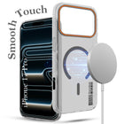 For iPhone 17 Pro Back Cover Case (Soft Touch | Camera Bump Protection | MagSafe Compatible | Matte Finish)