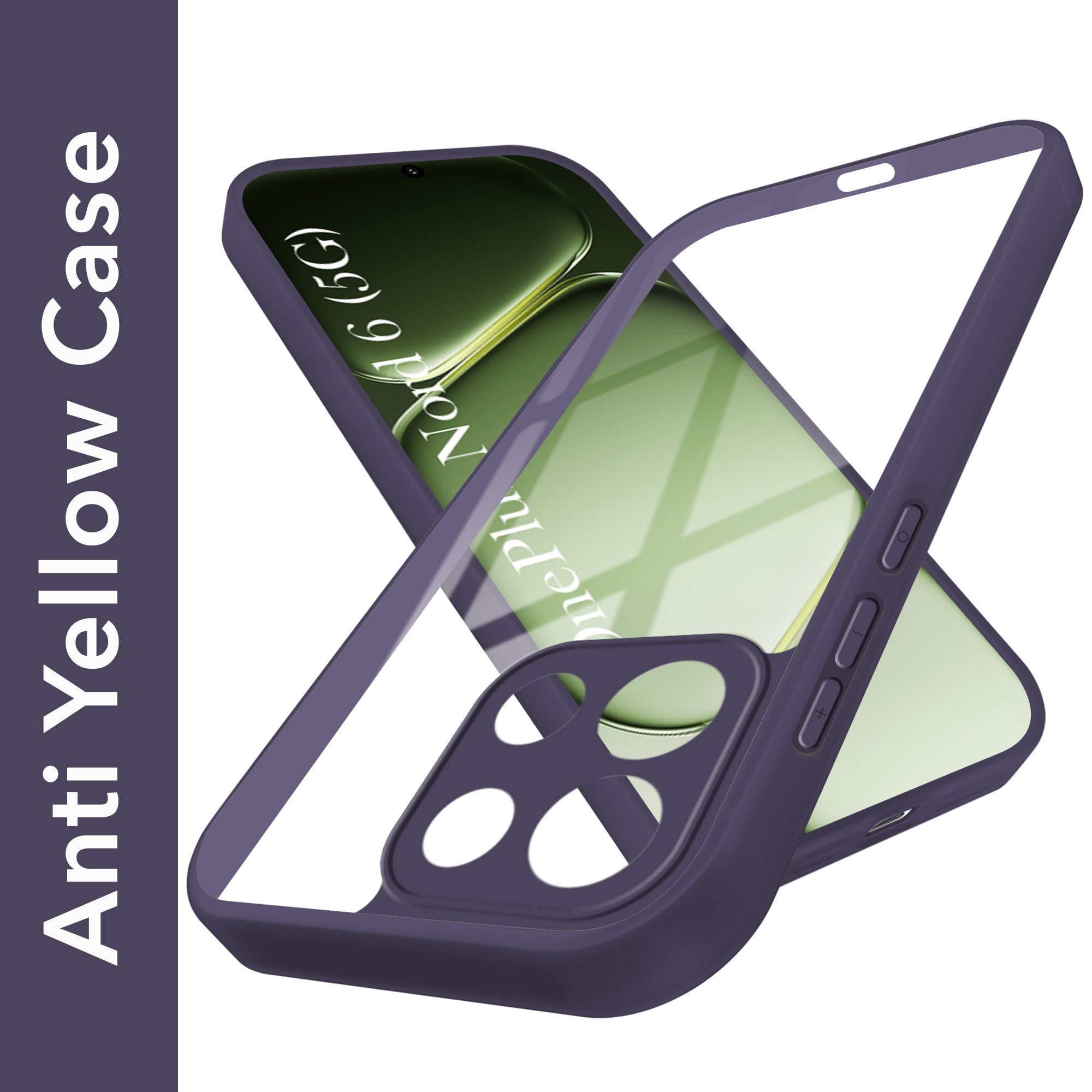 For Oneplus Nord 6 Back Cover Case Ultra-Hybrid (Lifetime Anti Yellow | Anti Scratch | Crystal Clear Shockproof)