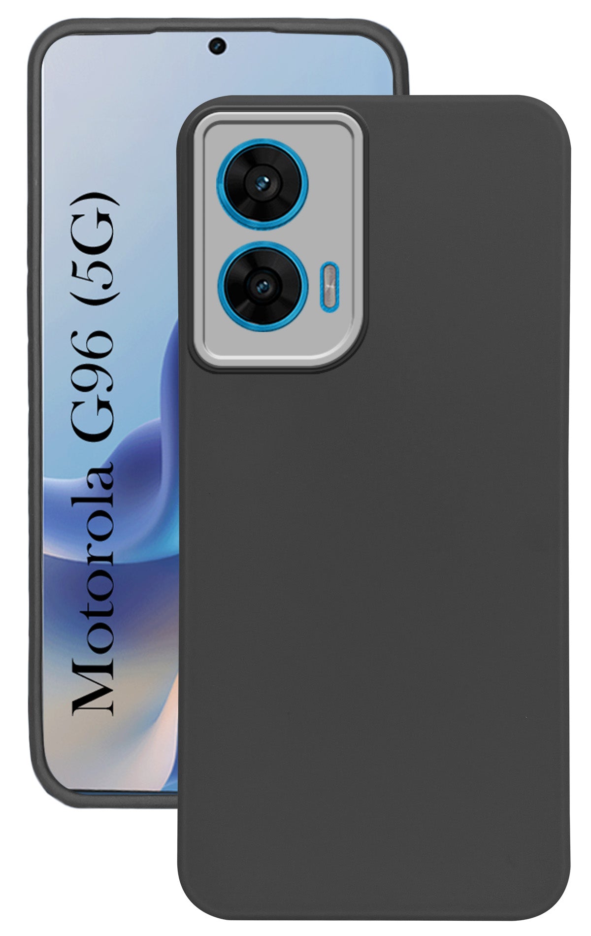 For Motorola Moto G96 (Dual Color Matte Finish | Full Camera Protection | Sleek and Professional)