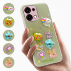 For Oppo F31 5G | Oppo F33 5G Back Cover Case (3D Cute Cartoons | Hard Back Side Soft | Matte Premium Finish | HD Printing)