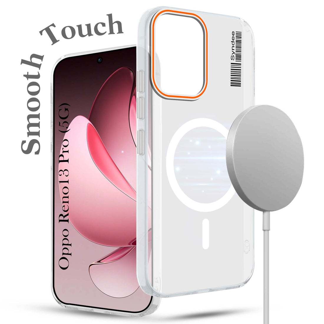 For Oppo Reno 13 Pro 5G | Oppo Reno 13 Pro 5G Back Cover Case (Soft Touch | Camera Bump Protection | MagSafe Compatible | Matte Finish)