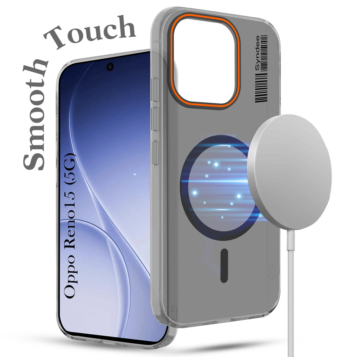 For Oppo Reno15 5G | Oppo Reno 15 5G Back Cover Case (Soft Touch | Camera Bump Protection | MagSafe Compatible | Matte Finish)