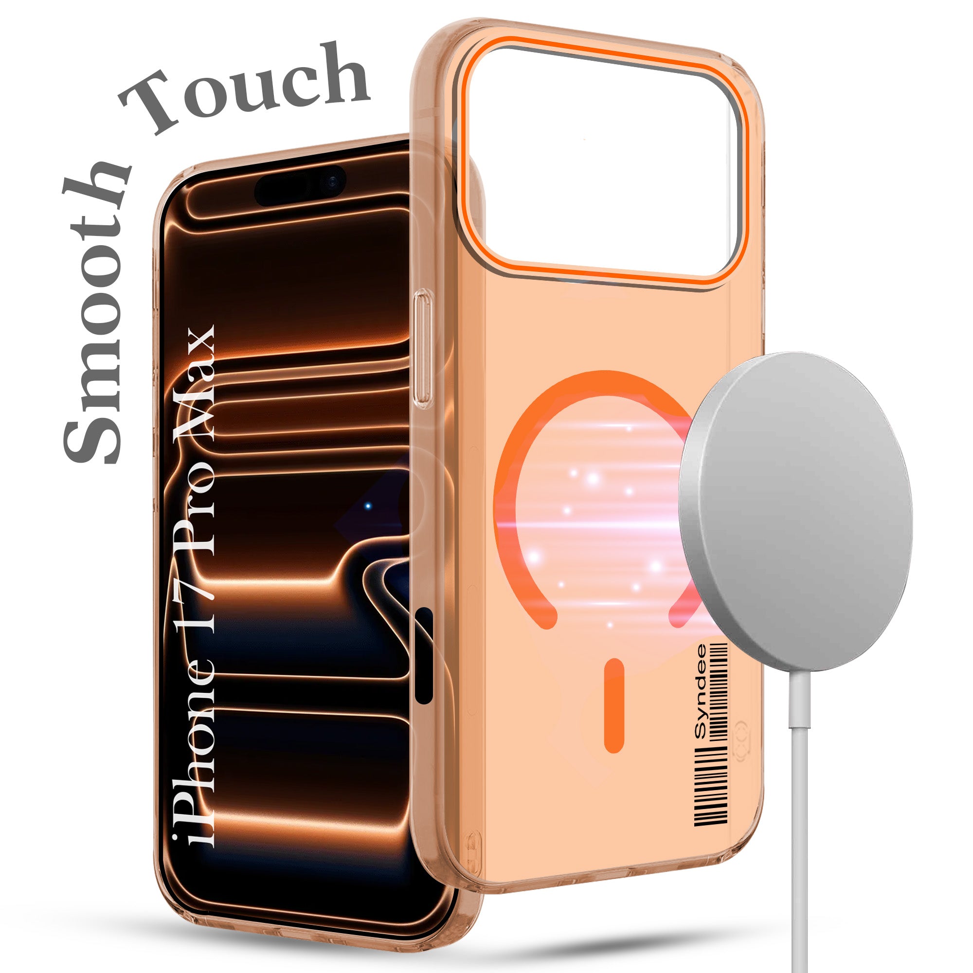 For Apple iPhone 17 Pro Max Back Cover Case (Soft Touch | Camera Bump Protection | MagSafe Compatible | Matte Finish)