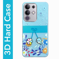 For Vivo T4x | Vivo Y31 Pro Back Cover Case (3D Cute Cartoons | Hard Back Side Soft | Matte Premium Finish | HD Printing)