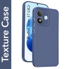 For Redmi Note 17 5G Back Cover Case Liquid Silicone (Camera Protection | Side Grip Texture | Soft and Flexible)