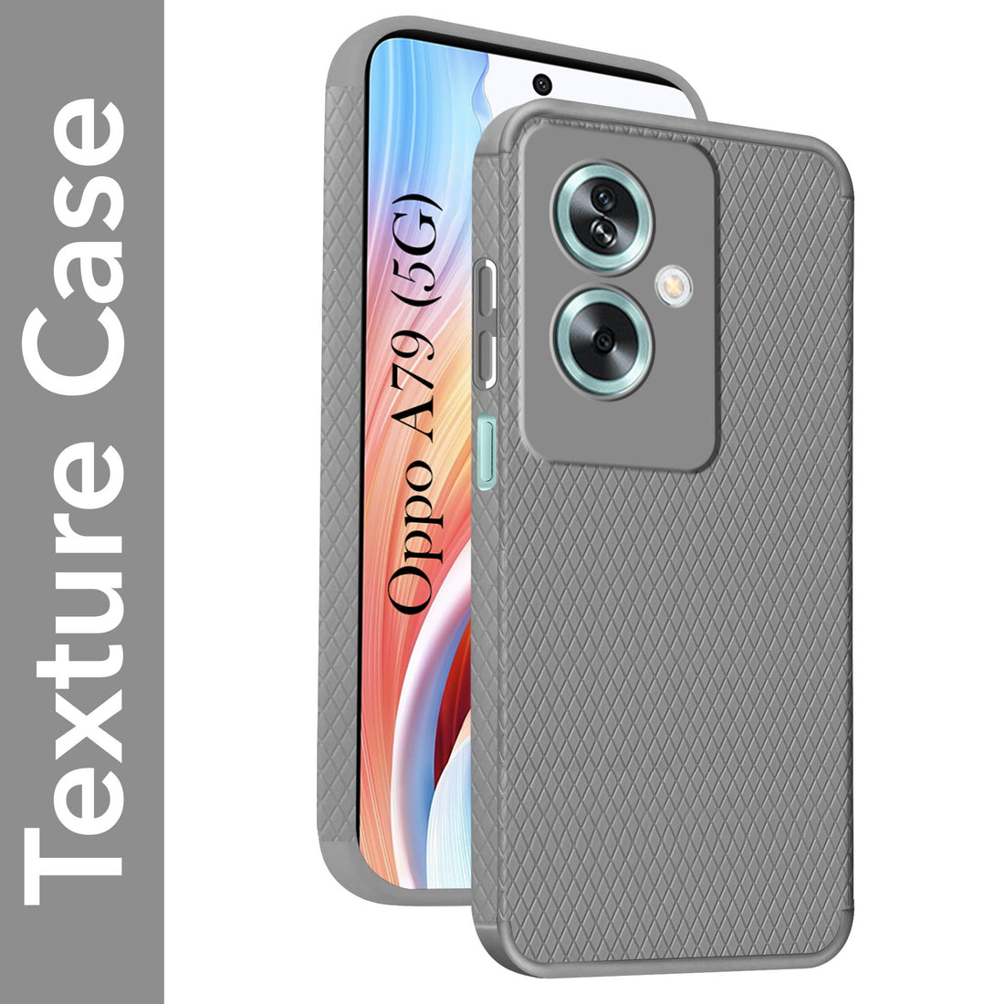 For Oppo A79 5G Back Cover Case (Liquid Silicone | Side Grip | Camera Protection)