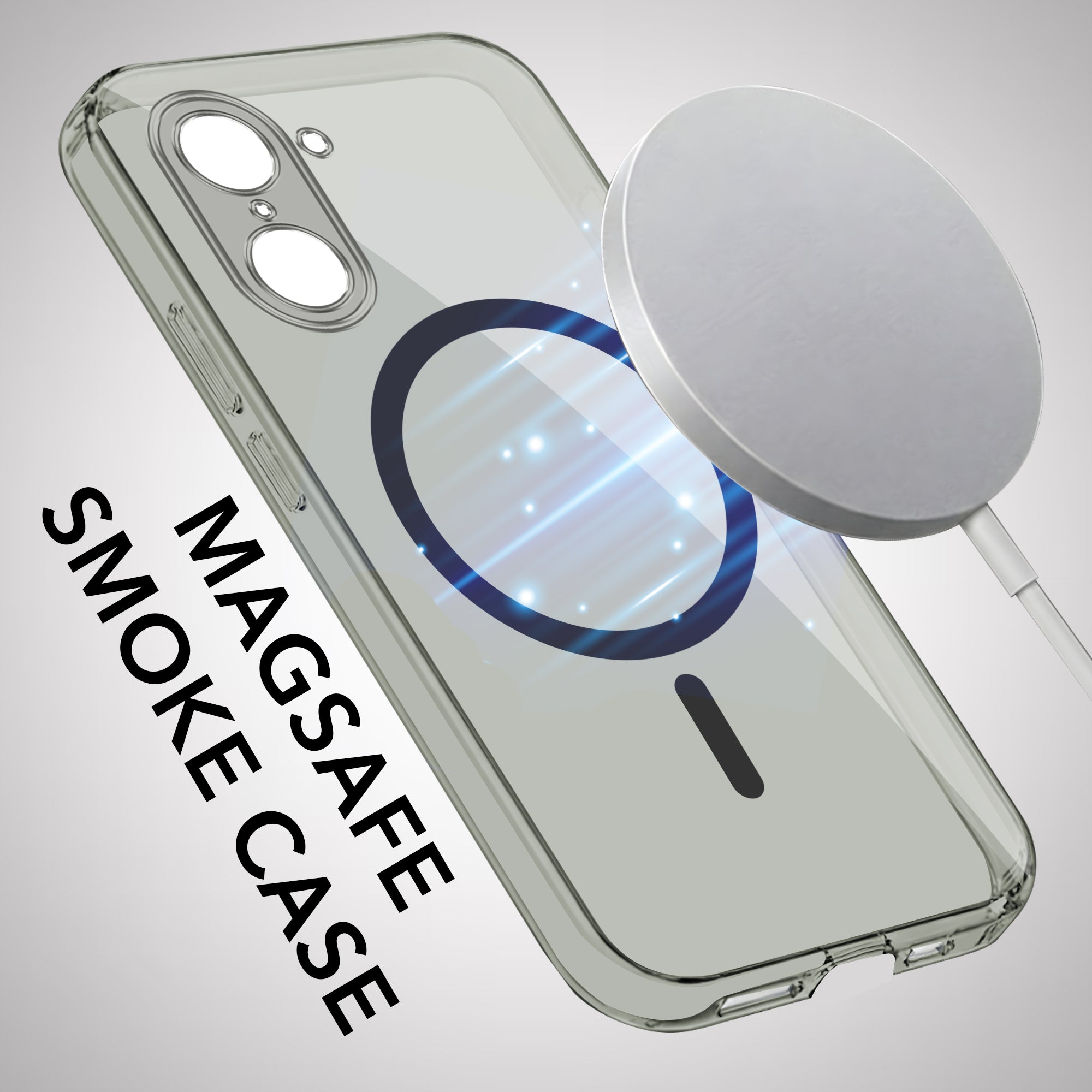 For Oneplus Nord CE 5 Back Cover Case Lifetime Anti-Yellow MagSafe Compatible Clear (Sleek Hard Crystal | Shockproof and Camera Protection)