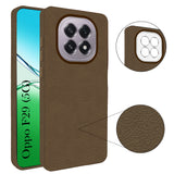 For Oppo F29 Back Cover Case (Glass Like Camera Protection | Leather Feel | Minimalist Professional Grip)
