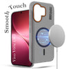 For Vivo V60e Back Cover Case (Soft Touch | Camera Bump Protection | MagSafe Compatible | Matte Finish)