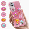 For Vivo V50 | Vivo V50e Back Cover Case (Cute 3D cartoon charms design | Slim Aesthetic Case for Girls | Camera Protection | Hard Unbreakable)
