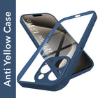 For Apple iPhone 15 Pro Back Cover Case Ultra-Hybrid (Lifetime Anti Yellow | Anti Scratch | Crystal Clear Shockproof)