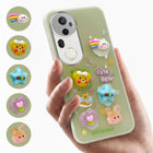 For Vivo T4 Ultra Back Cover Case (3D Cute Cartoons | Hard Back Side Soft | Matte Premium Finish | HD Printing)