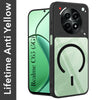For Realme C65 5G Back Cover Case Lifetime Anti-Yellow Clear (Camera Protection | Side Grip | Wireless MagSafe Compatible)